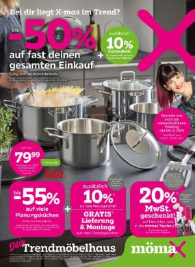 Titelbild des Prospekts von mömax