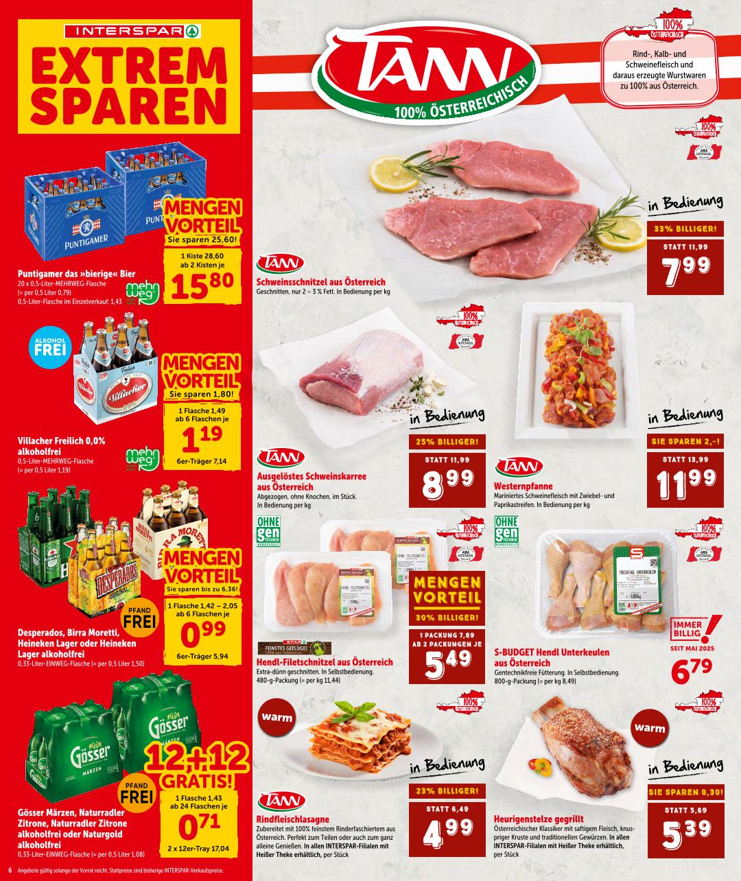 Prospekt von INTERSPAR