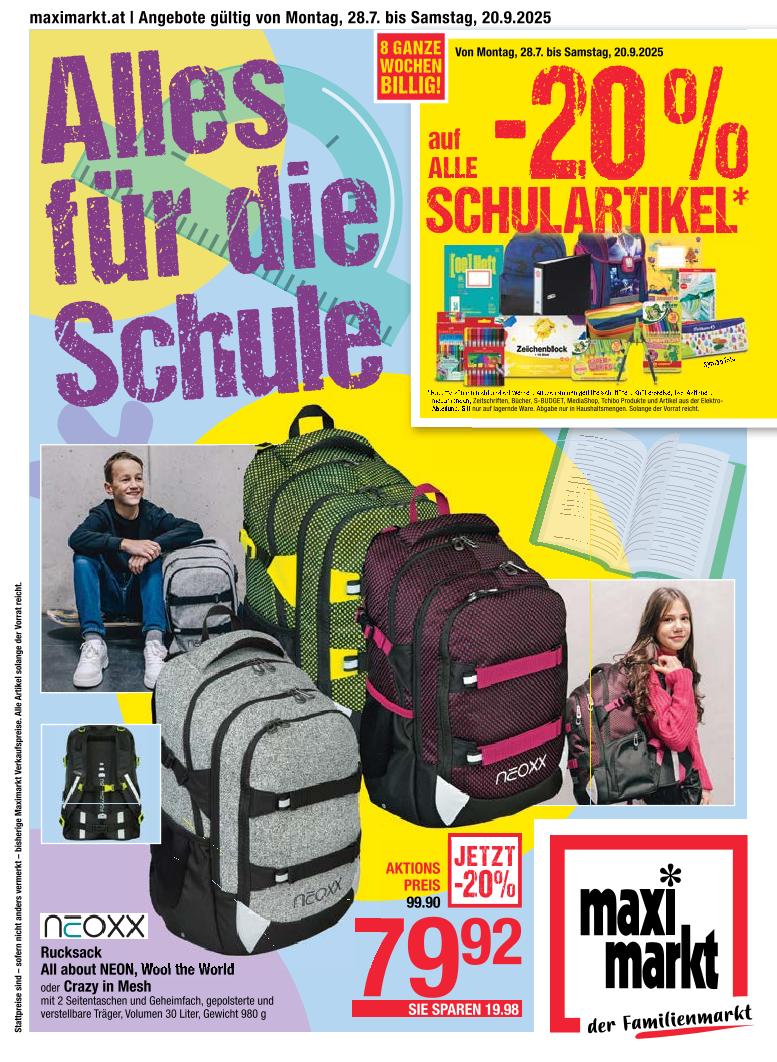Prospekt von Maximarkt