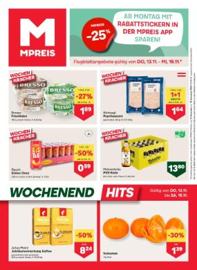 Titelbild des Prospekts von MPREIS Vorarlberg