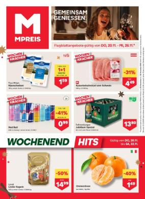 Titelbild des Prospekts von MPREIS Vorarlberg