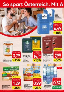 Titelbild des Prospekts von SPAR OÖ