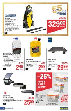 Titelbild des Prospekts von METRO PROFI