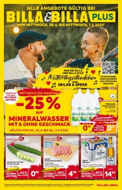 Titelbild des Prospekts von BILLA OÖ