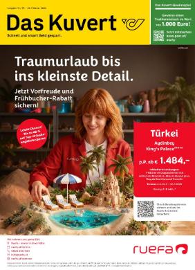 Titelbild des Prospekts von Das Kuvert