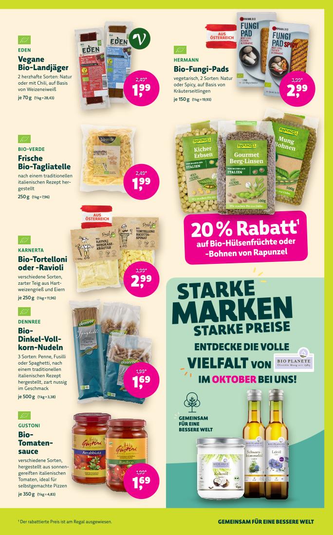 Prospekt von Denns BioMarkt