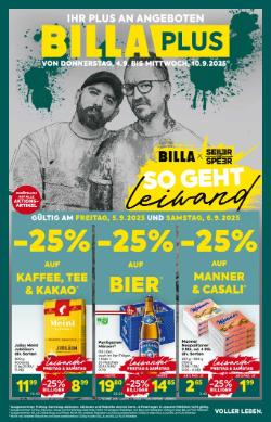 Titelbild des Prospekts von BILLA PLUS STMK