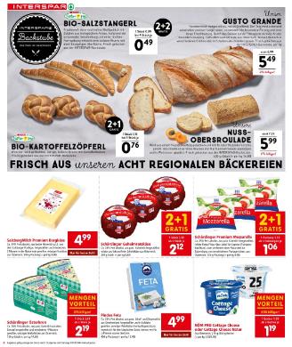 Titelbild des Prospekts von INTERSPAR VBG
