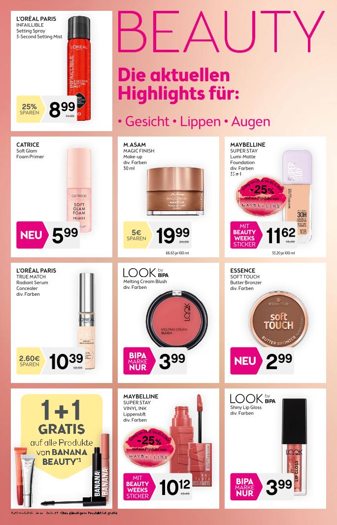 Prospekt von Bipa
