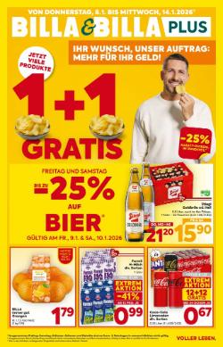 Titelbild des Prospekts von BILLA Salzburg