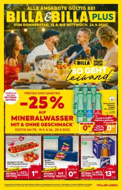 Titelbild des Prospekts von BILLA Niederösterreich