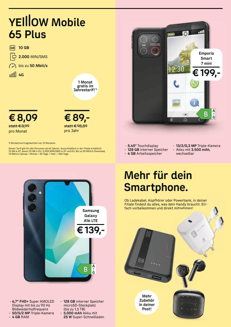 Prospekt von Österreichische Post