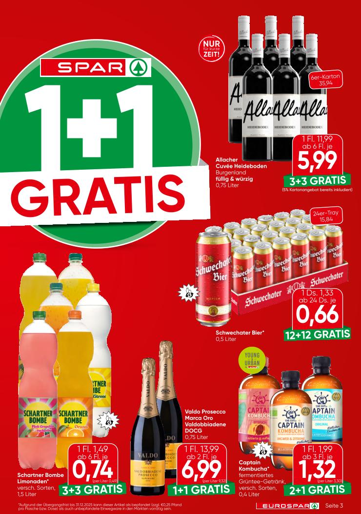 Prospekt von EUROSPAR