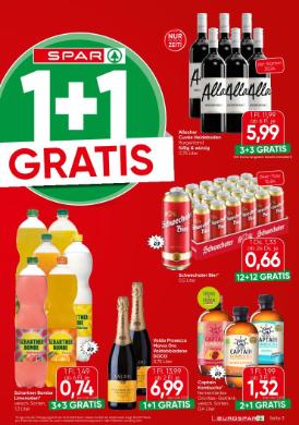 Titelbild des Prospekts von EUROSPAR KTN