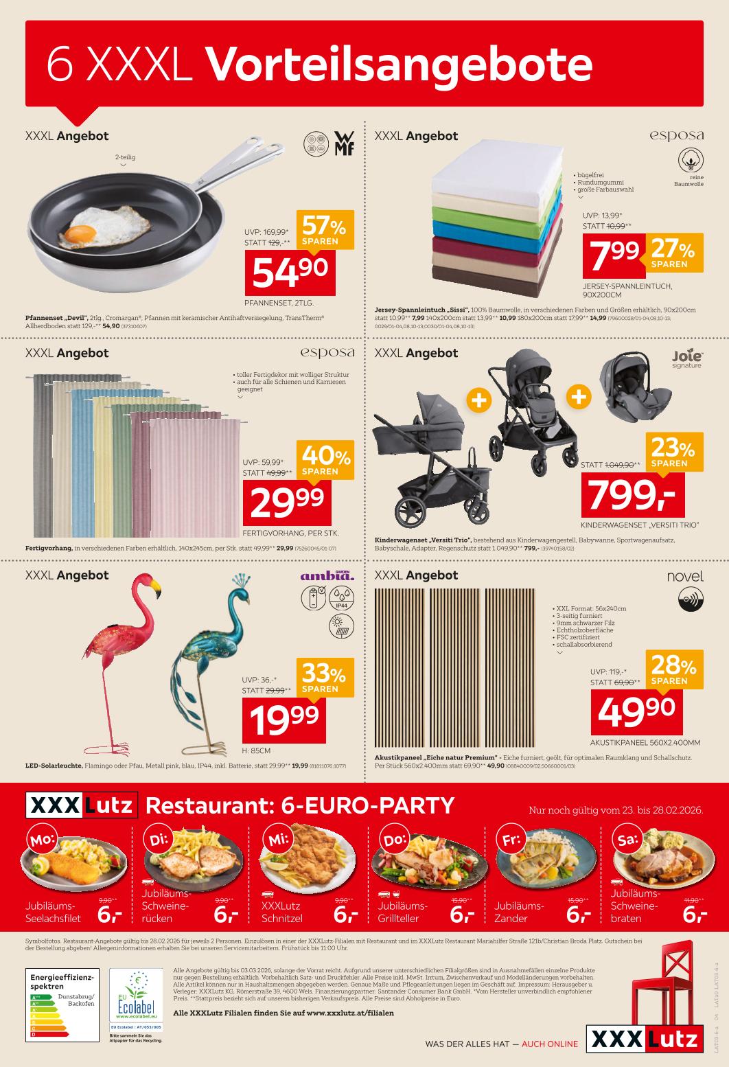 Prospekt von XXXLutz