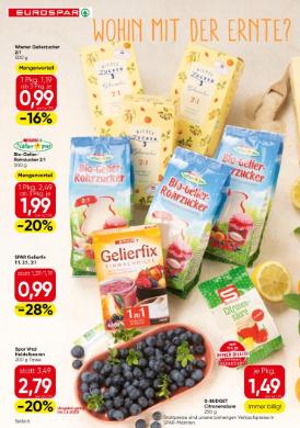 Titelbild des Prospekts von EUROSPAR KTN
