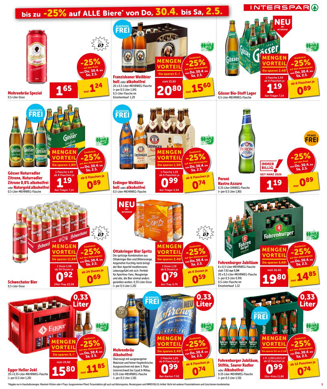 Prospekt von INTERSPAR