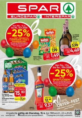 Titelbild des Prospekts von SPAR STMK