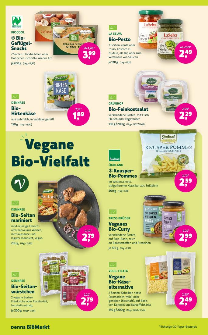 Prospekt von Denns BioMarkt