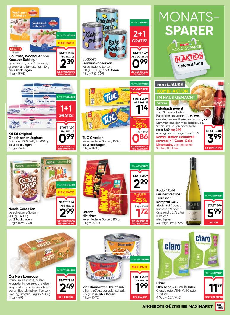 Prospekt von Maximarkt