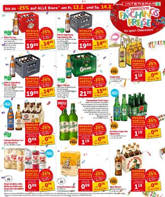 Titelbild des Prospekts von INTERSPAR OÖ