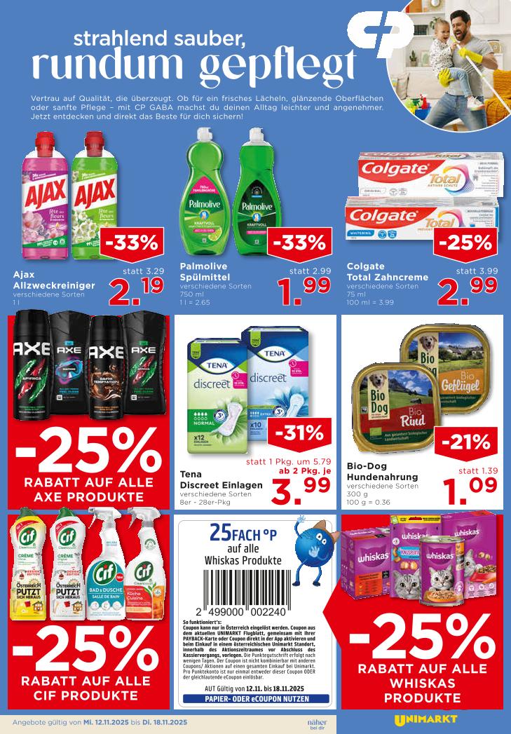 Prospekt von Unimarkt