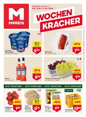 Titelbild des Prospekts von MPREIS OÖ