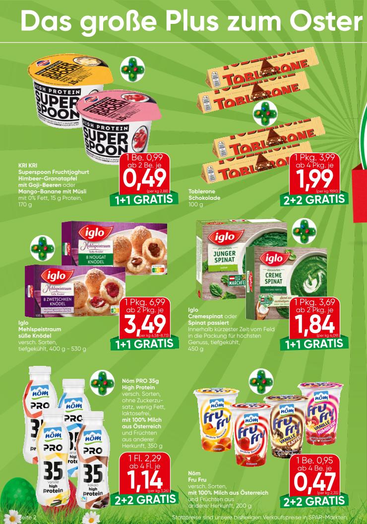 Prospekt von EUROSPAR