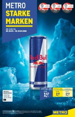 Titelbild des Prospekts von METRO STARKE MARKEN