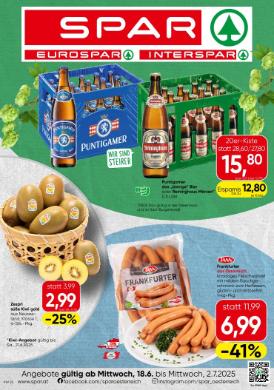 Titelbild des Prospekts von SPAR STMK