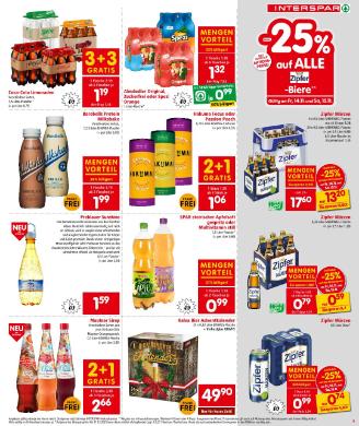 Titelbild des Prospekts von INTERSPAR TRL