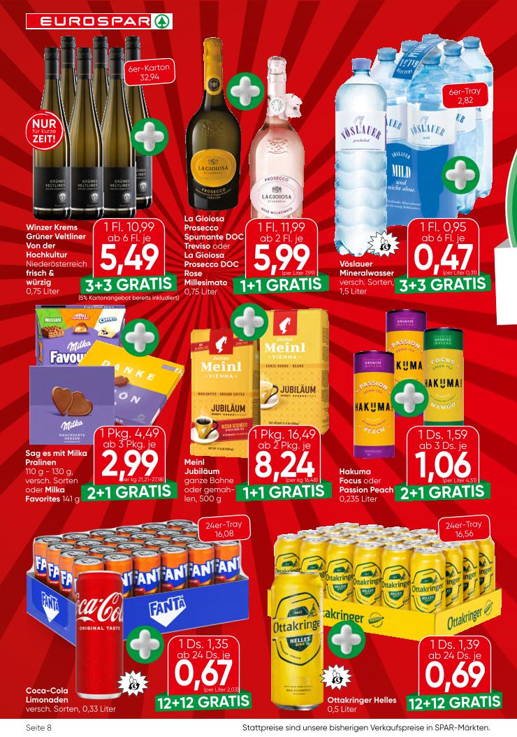 Prospekt von EUROSPAR