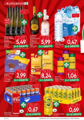 Titelbild des Prospekts von EUROSPAR OÖ