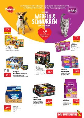 Titelbild des Prospekts von DAS FUTTERHAUS