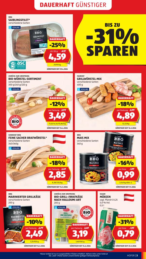 Prospekt von HOFER