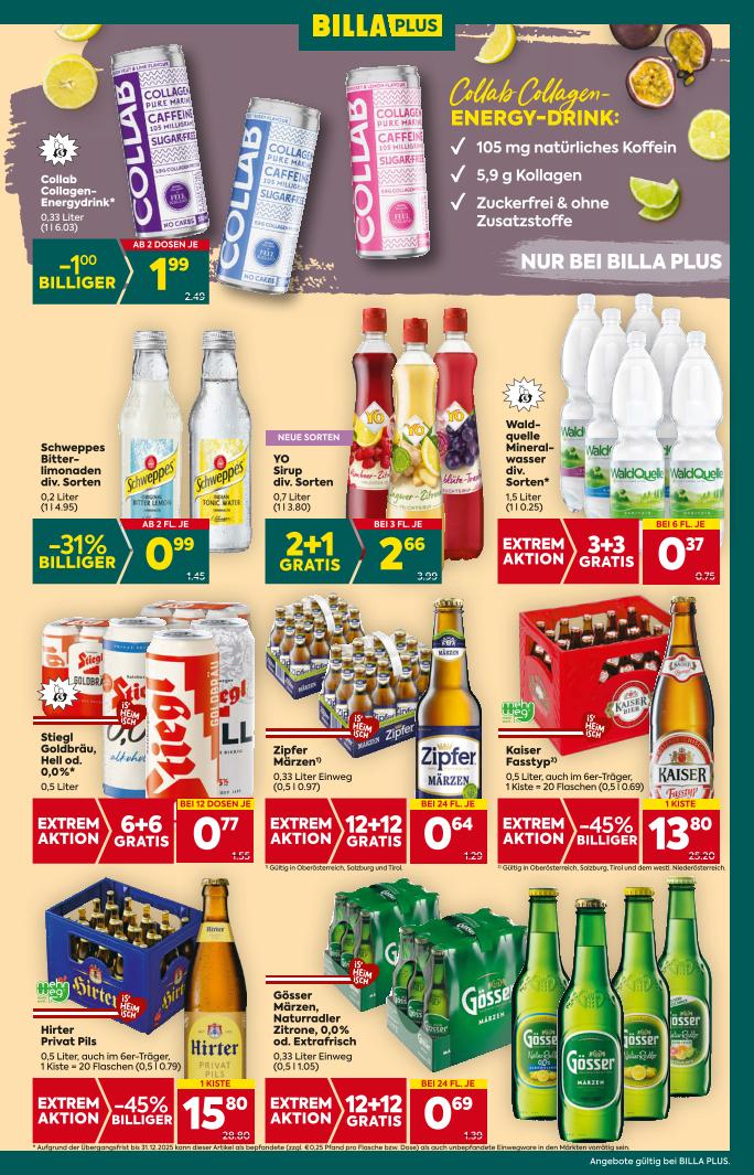 Prospekt von BILLA PLUS