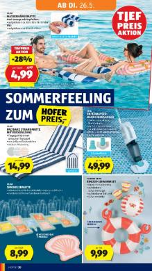 Titelbild des Prospekts von HOFER