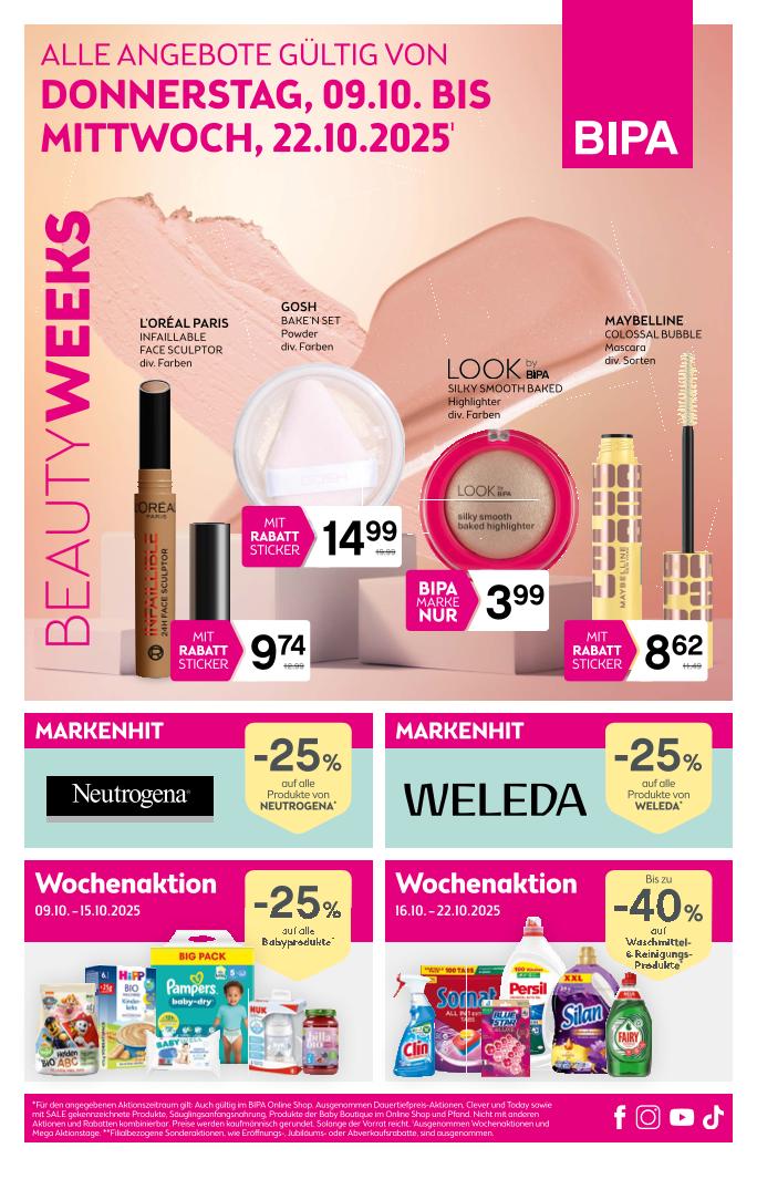Prospekt von Bipa