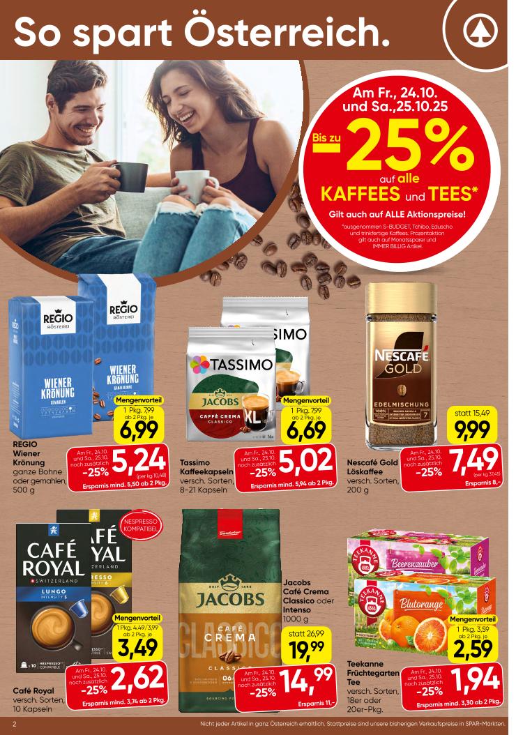 Prospekt von SPAR
