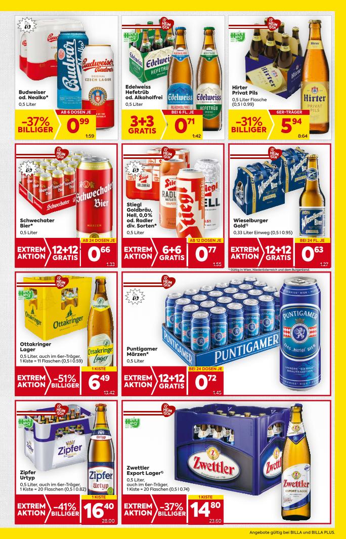 Prospekt von BILLA