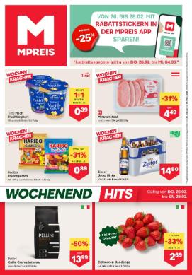 Titelbild des Prospekts von MPREIS Oberösterreich