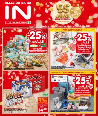 Titelbild des Prospekts von INTERSPAR TRL