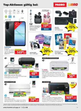 Titelbild des Prospekts von PAGRO & LIBRO