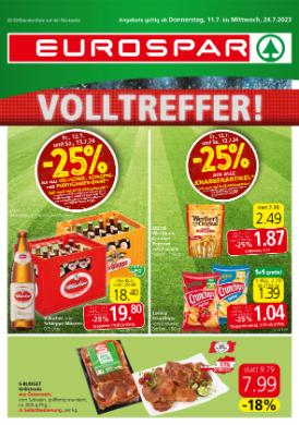 Titelbild des Prospekts von EUROSPAR KTN