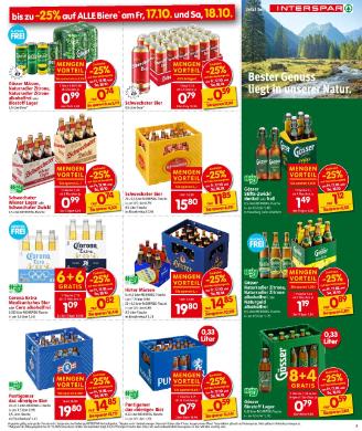 Titelbild des Prospekts von INTERSPAR KTN