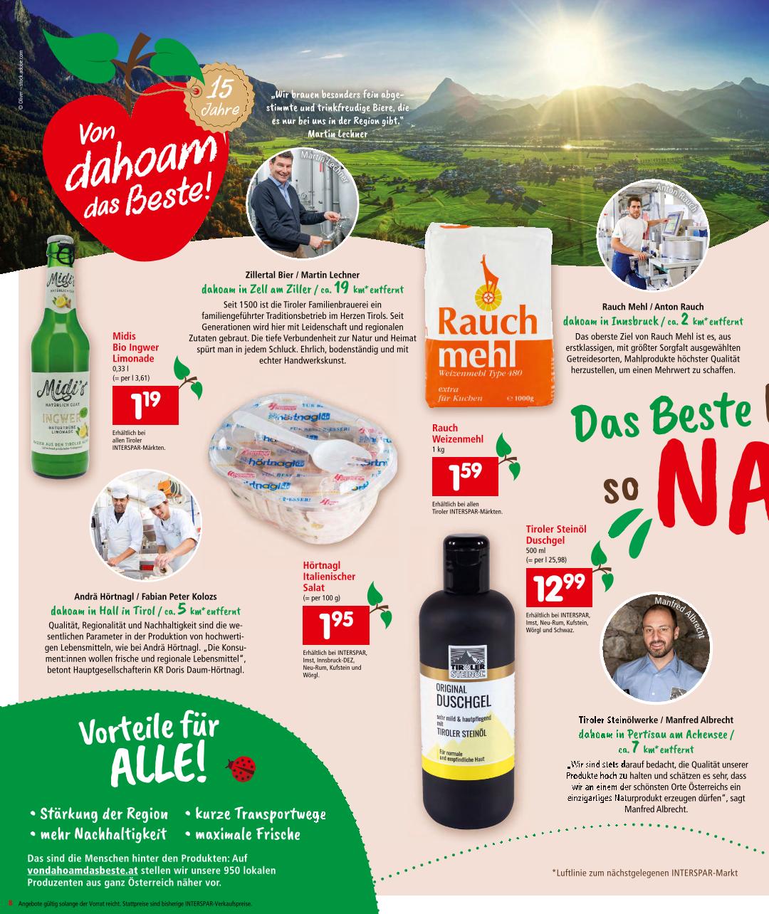 Prospekt von INTERSPAR