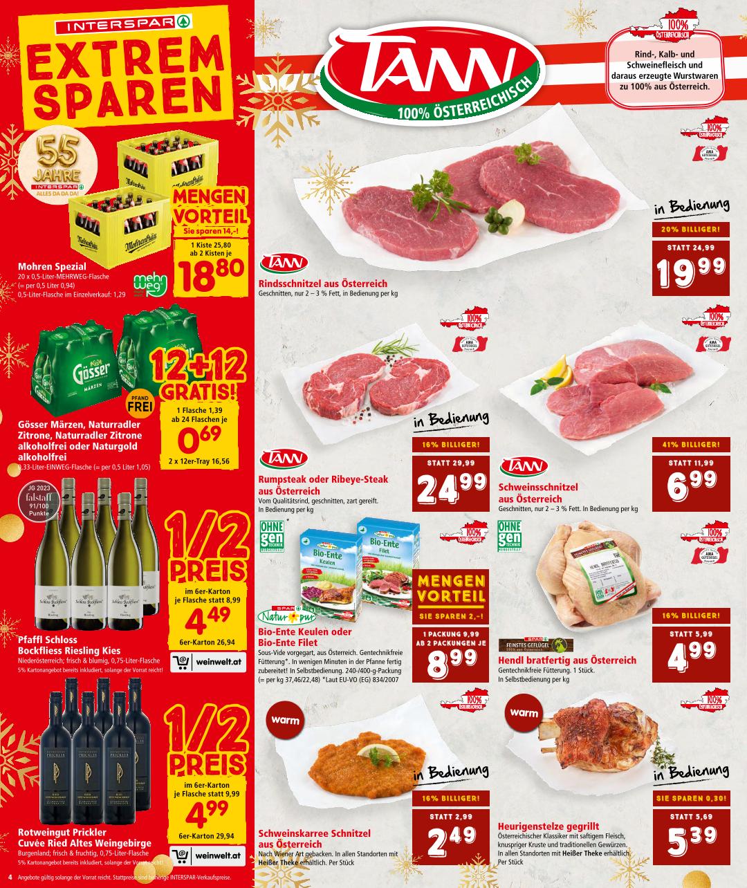 Prospekt von INTERSPAR