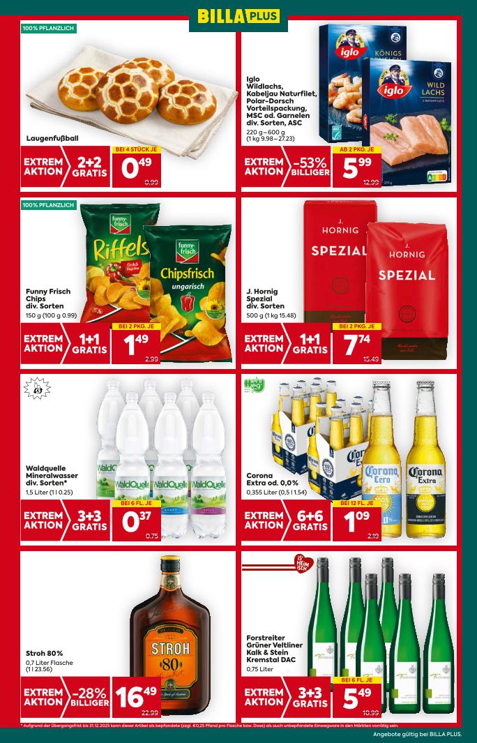 Prospekt von BILLA PLUS