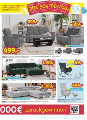 Titelbild des Prospekts von Möbelix