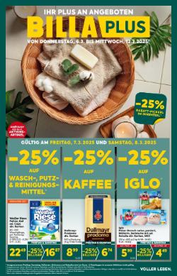 Titelbild des Prospekts von BILLA PLUS OÖ